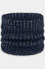 Buff Écharpe Knitted & Fleece Neck Warmer Dalia Night Blue Night Blue