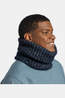 Buff Écharpe Knitted & Fleece Neck Warmer Dalia Night Blue Night Blue