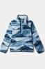 Columbia Fleece Helvetia™ II Printed Half Snap Fleece Rainy Day Summits Tonal, Rainy Day