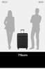 Samsonite Valise Paralux Hs Spinner 75 Exp Black