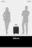 Samsonite Bagage À Main Paralux Hs Spinner 55 Exp Black