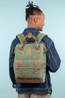Cabaïa Dagrugzak Adventurer Waxed Cotton Medium 18L Nicosie