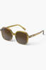 Izipizi Lunettes De Soleil Sun Office Golden Green