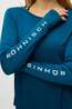 Röhnisch T-Shirt Team Logo Long Sleeve Legion Blue