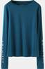 Röhnisch T-Shirt Team Logo Long Sleeve Legion Blue