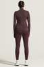 Craft T-Shirt Wool Ls W Dk Fig/Melange