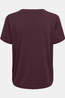 Only Play T-Shirt Onpmandy On Ss Loose Nd Top Winetasting