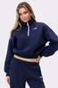Stronger Pull Half Zip Navy Blazer