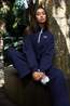 Stronger Pull Half Zip Navy Blazer