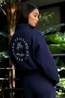 Stronger Pull Half Zip Navy Blazer