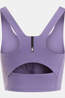 The North Face Sport Bh W Jaida Long Line Bra Grounded Plum