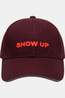 Gofluo Casquette Nora Burgundy