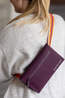 Gofluo Sacoche De Guidon Colette Burgundy