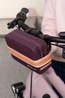 Gofluo Sacoche De Guidon Colette Burgundy
