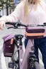 Gofluo Sacoche De Guidon Colette Burgundy