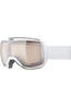 Uvex Lunettes De Ski Downhill 2100 V White-Matt/Silver