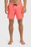 Quiksilver Short De Bain Stretch Printed Volley 16 Fiery Coral Mini Mayhem