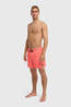 Quiksilver Short De Bain Stretch Printed Volley 16 Fiery Coral Mini Mayhem