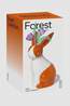 Doiy Ustensiles De Cuisine Forest Bunny Vase brown/white